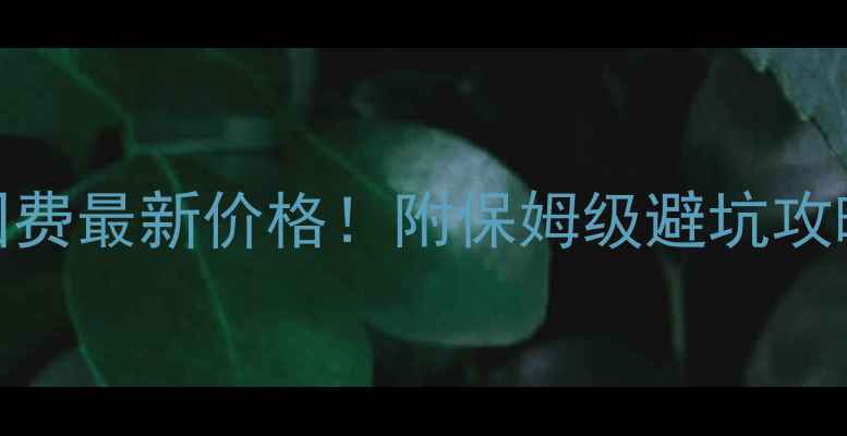 图片 ✨九寨沟旅游团费最新价格！附保姆级避坑攻略+省钱技巧👇2