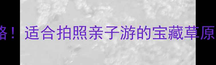 图片 ✨滁州大柳草原游玩全攻略！适合拍照亲子游的宝藏草原，附交通住宿避坑指南🌿1