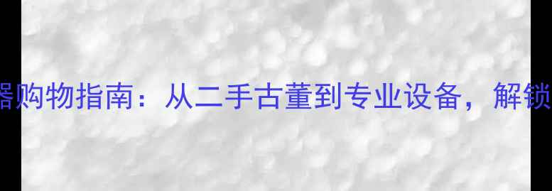 图片 东京旅游必看！最全乐器购物指南：从二手古董到专业设备，解锁音乐爱好者的购物天堂2