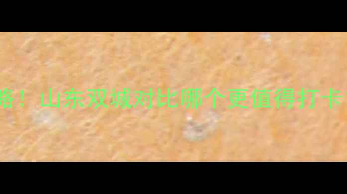 图片 济南vs泰安旅游攻略！山东双城对比哪个更值得打卡？附详细行程规划2