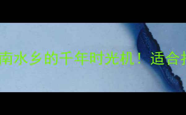 图片 海窝子古镇｜隐藏在江南水乡的千年时光机！适合拍照亲子自驾的宝藏地1