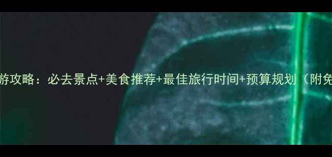 图片 美国坦帕市旅游攻略：必去景点+美食推荐+最佳旅行时间+预算规划（附免费打卡地图）