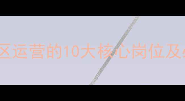 图片 🌟！旅游景区运营的10大核心岗位及必备技能💼1
