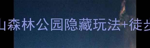 图片 🌿深圳周边游必去！大岭山森林公园隐藏玩法+徒步攻略+亲子打卡全攻略🌿2
