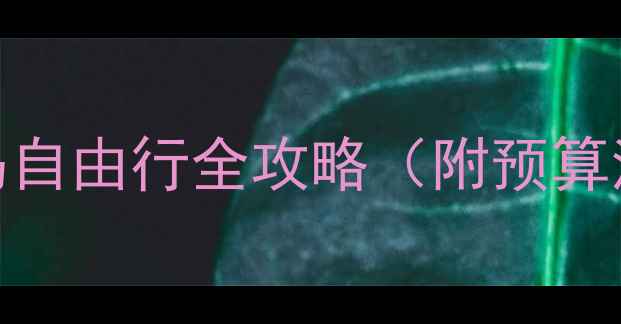 图片 上海出发去巴厘岛自由行全攻略（附预算清单+避坑指南）1