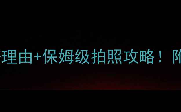 图片 山西云冈石窟5大必去理由+保姆级拍照攻略！附交通住宿美食全指南