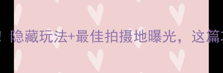图片 张掖湿地公园必打卡！隐藏玩法+最佳拍摄地曝光，这篇攻略让你一次玩到嗨~
