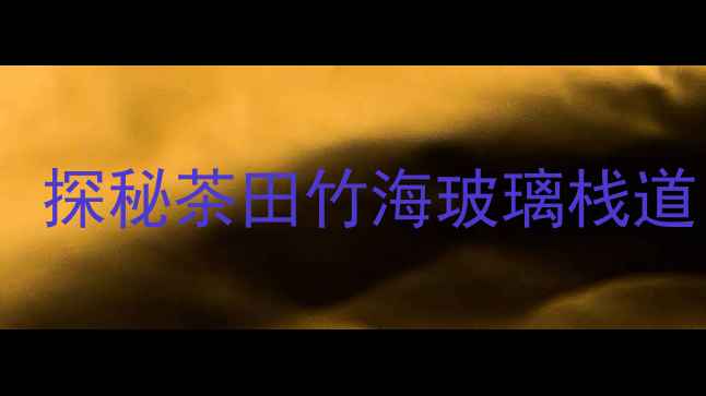 图片 浙江长兴水口秘境全攻略：探秘茶田竹海玻璃栈道，解锁长三角避暑新地标1