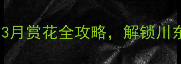 图片 潼南崇龛菜花秘境：3月赏花全攻略，解锁川东花海打卡新地标！1