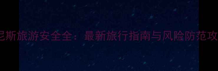 图片 突尼斯旅游安全全：最新旅行指南与风险防范攻略1