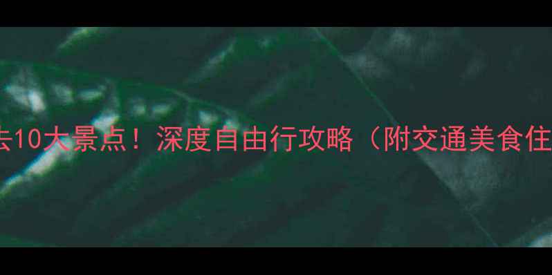 图片 韩国釜山必去10大景点！深度自由行攻略（附交通美食住宿全指南）1