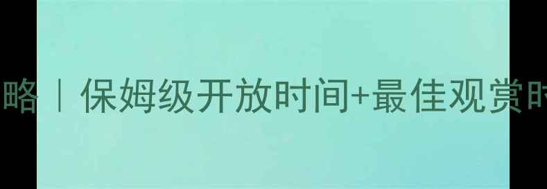 图片 🌄喀纳斯景区游玩全攻略｜保姆级开放时间+最佳观赏时段+交通门票避坑指南