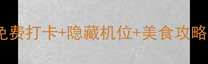 图片 🌟上海必去景点Top10｜免费打卡+隐藏机位+美食攻略｜手把手教你玩转魔都📍
