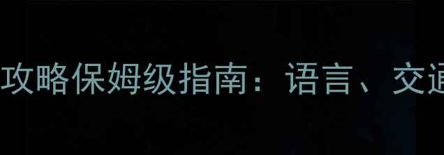 图片 🌟新加坡旅游攻略保姆级指南：语言、交通、美食全🌟1