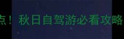 金佛山周边10个宝藏景点秋日自驾游必看攻略避暑赏红叶玻璃观景台